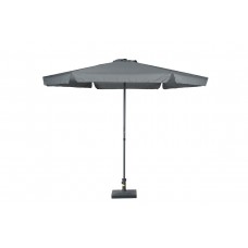 Delta parasol Ø300 carbon black/ donker grijs